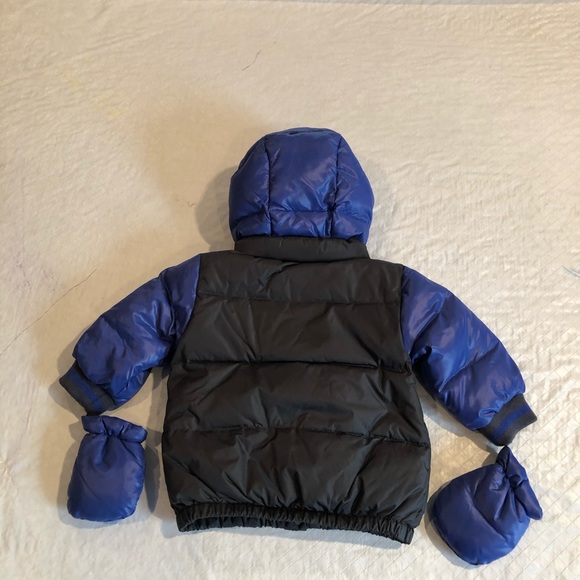 ADD DOWN**Baby Boy extra Warm Down Coat*6 Mo. $228 - Picture 2 of 2